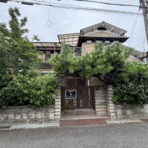 門真市岸和田三丁目古家付き土地　不動産買取大阪